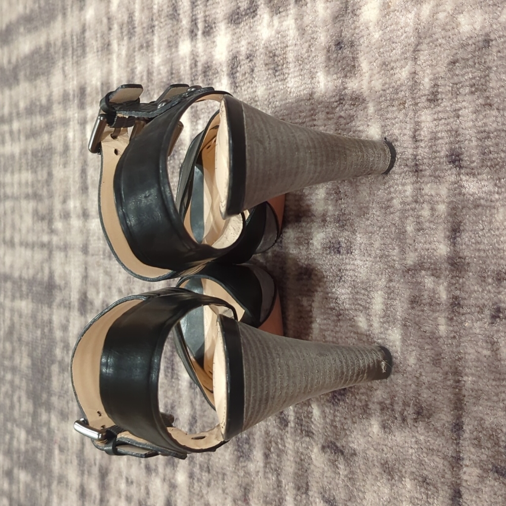 Coach black strappy sandal - Picture 3 of 7